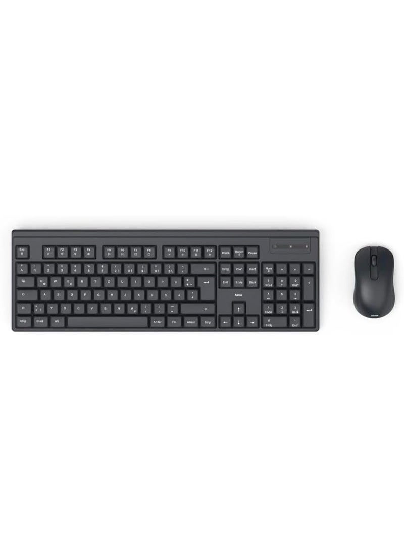 Hama D3173051Wireless Keyboard and Mouse Set- WKM-100,black - Image 2